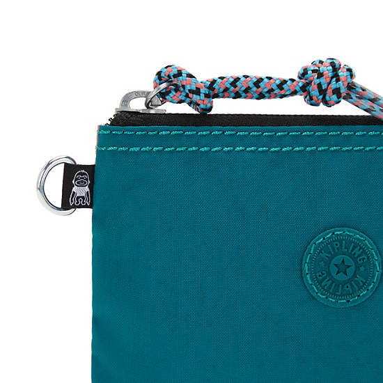 Kipling Vrijetijds Pouch Small Case Tassen Turquoise | België 1157AH